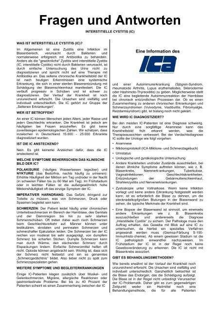 Fragen und Antworten - ICA-Deutschland e.V.