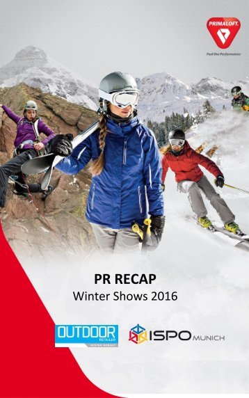 PrimaLoft_PR Recap_WINTER SHOWS 2016