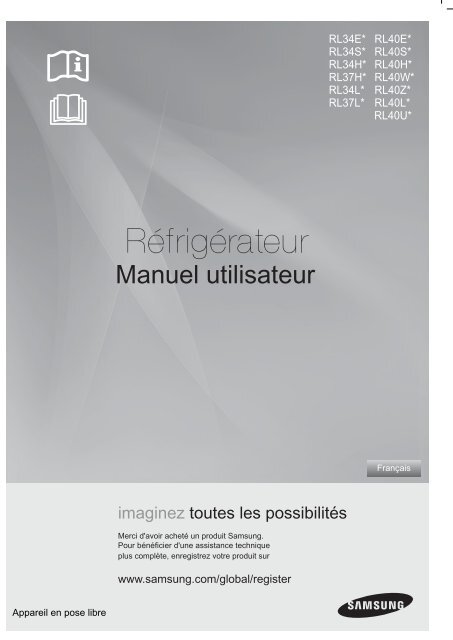 Samsung RL40EGPS (RL40EGPS1/XEG ) - Manuel de l'utilisateur 3.5 MB, pdf, Fran&ccedil;ais