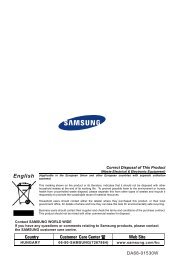 Samsung RL24FCSW1/XEH (RL24FCSW1/XEH ) - Manuel de l'utilisateur 5.48 MB, pdf, Anglais
