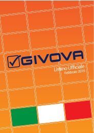 Listino ufficiale Givova