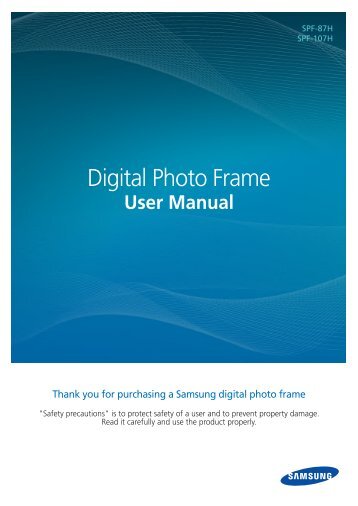 Samsung SPF-107H (LP10IPLEBT/EN ) - Manuel de l'utilisateur(Model code type: LP**IPLE*) 10.5 MB, pdf, Anglais