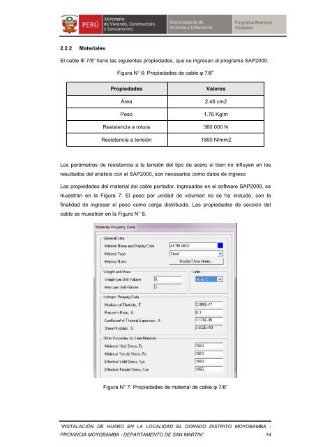 Memoria de Cálculo Estructural de Huaro El Dorado