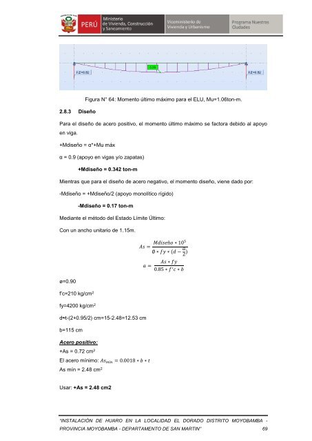 Memoria de Cálculo Estructural de Huaro El Dorado