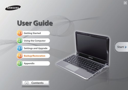 Samsung NC210 (NP-NC210-A03FR ) - Manuel de l'utilisateur (Windows 7) 16.84 MB, pdf, Anglais