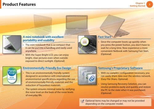 Samsung NC210 (NP-NC210-A03FR ) - Manuel de l'utilisateur (Windows 7) 16.84 MB, pdf, Anglais