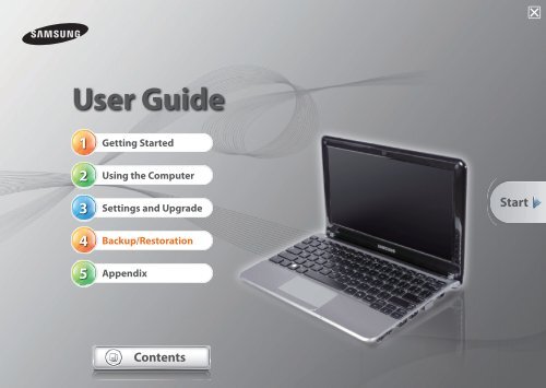 Samsung NP-NC210 (NP-NC210-A01FR ) - Manuel de l'utilisateur (Windows 7) 16.84 MB, pdf, Anglais