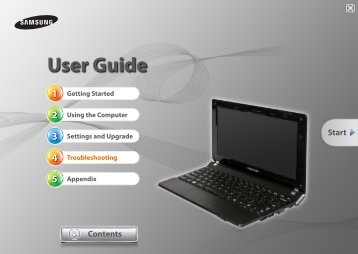 Samsung N230 Slim (NP-N230-JA01FR ) - Manuel de l'utilisateur (Windows 7) 24.49 MB, pdf, Anglais
