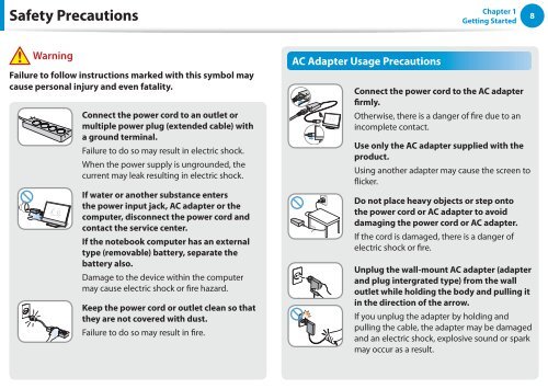 Samsung DP505A2G-K02FR - User Manual (Windows 8) 20.77 MB, pdf, Anglais