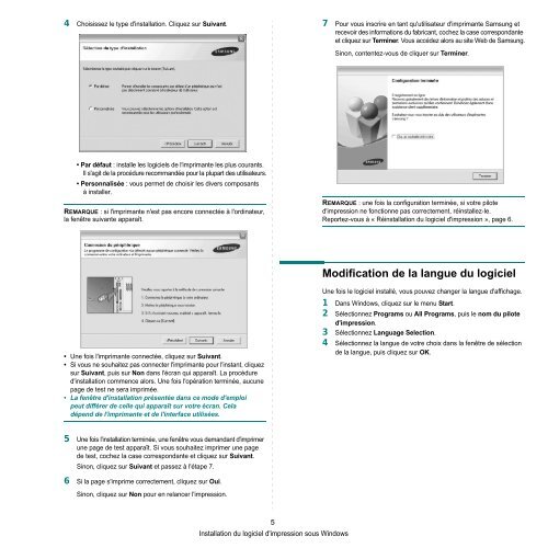 Samsung 16ppm Imprimante laser mono ML-1630 (ML-1630/SEE ) - Manuel de l'utilisateur 6.03 MB, pdf, Fran&ccedil;ais
