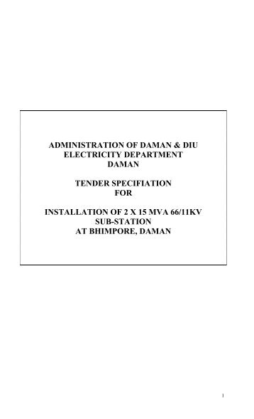 Download - Daman and Diu Electricity Department, Government of ...