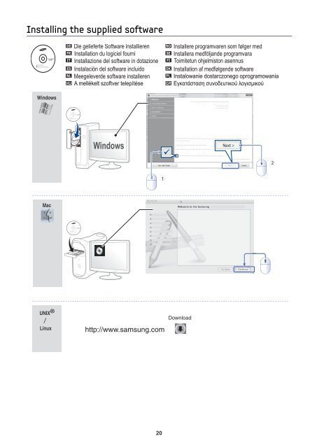 Samsung SL-K4300LX Multifonction A3 Monochrome 30 ppm (SL-K4300LX/SEE ) - Installation Guide 9.94 MB, pdf, Anglais