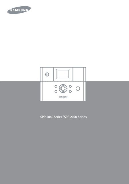 Samsung SPP-2020R (SPP-2020R/SEE ) - Manuel de l'utilisateur 11.74 MB, PDF, Fran&ccedil;ais