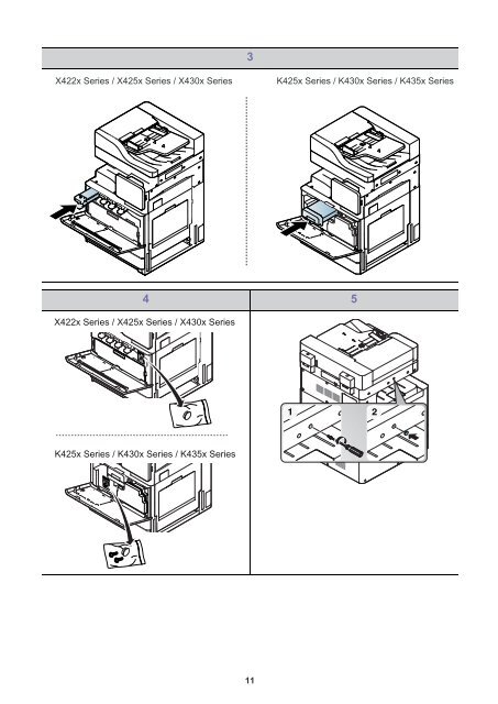 Samsung SL-X4250LX Multifonction A3 Couleur 25 ppm (SL-X4250LX/SEE ) - Guide rapide 9.94 MB, pdf, Anglais