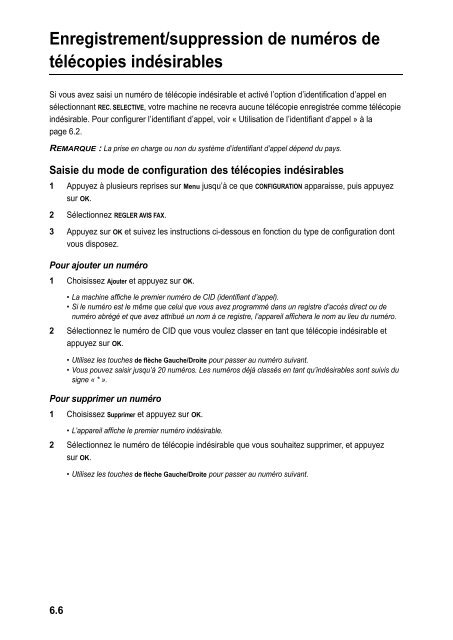 Samsung 3 cpm Fax laser mono SF-370 (SF-370/XEF ) - Manuel de l'utilisateur 3.19 MB, pdf, Fran&ccedil;ais