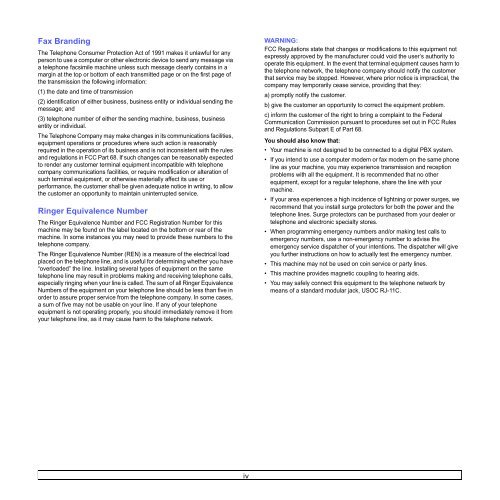 Samsung 16ppm Multifonction laser mono SCX-4500 (SCX-4500/SEE ) - Manuel de l'utilisateur 7.21 MB, pdf, Anglais