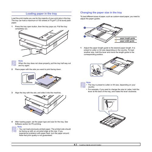 Samsung 16ppm Multifonction laser mono SCX-4500 (SCX-4500/SEE ) - Manuel de l'utilisateur 7.21 MB, pdf, Anglais