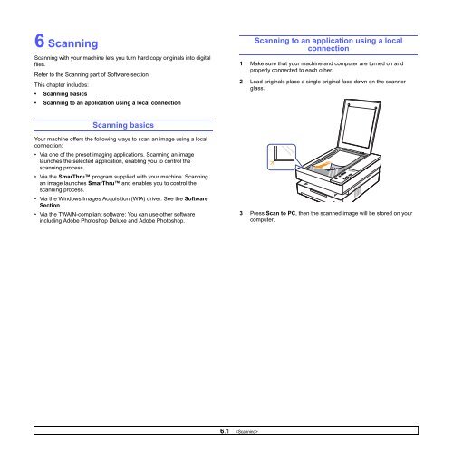 Samsung 16ppm Multifonction laser mono SCX-4500 (SCX-4500/SEE ) - Manuel de l'utilisateur 7.21 MB, pdf, Anglais