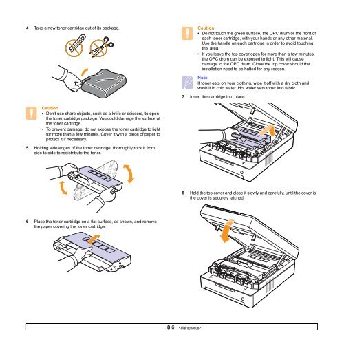 Samsung 16ppm Multifonction laser mono SCX-4500 (SCX-4500/SEE ) - Manuel de l'utilisateur 7.21 MB, pdf, Anglais