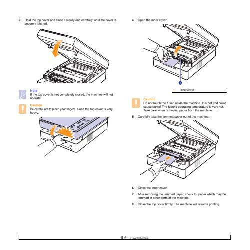 Samsung 16ppm Multifonction laser mono SCX-4500 (SCX-4500/SEE ) - Manuel de l'utilisateur 7.21 MB, pdf, Anglais