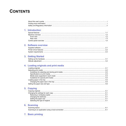 Samsung 16ppm Multifonction laser mono SCX-4500 (SCX-4500/SEE ) - Manuel de l'utilisateur 7.21 MB, pdf, Anglais