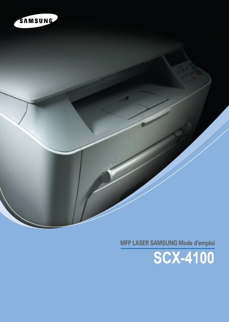 Samsung SCX-4100 (SCX-4100/SEE ) - Manuel de l'utilisateur 6.18 MB, pdf,  Fran&amp;ccedil;ais