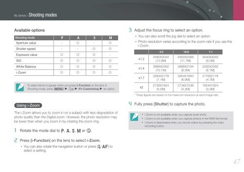 Samsung Samsung NX200 (EV-NX200ZBSBFR ) - Manuel de l'utilisateur 7.04 MB, pdf, Anglais