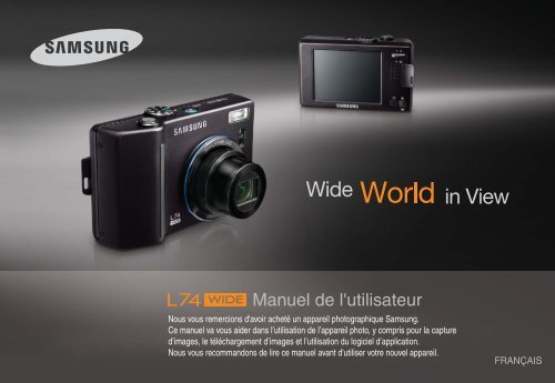 Samsung L74W (EC-L74WZBBA/DE ) - Manuel de l'utilisateur 9.61 MB, pdf, Fran&ccedil;ais