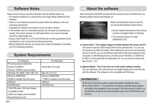 Samsung S730 (EC-S730ZBBA/E1 ) - Manuel de l'utilisateur 8.97 MB, pdf, Anglais