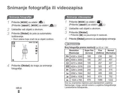 Samsung PL200 (EC-PL200ZBPRE1 ) - Guide rapide 15.47 MB, pdf, Anglais, BULGARE, CROATE, TCH&Egrave;QUE, Fran&ccedil;ais, ALLEMAND, Grec, HONGROIS, Italien, POLONAIS, Roumain, SERBE, SLOVAQUE, SLOV&Egrave;NE