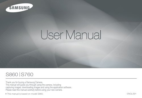 Samsung D760 (EC-D760ZSBB/FR ) - Manuel de l'utilisateur 7.59 MB, pdf, Anglais