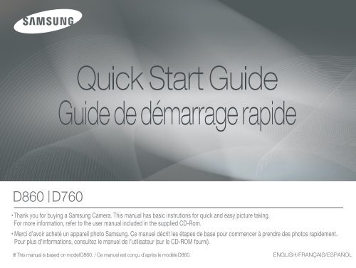 Samsung D760 Ec D760zsbb Fr Guide Rapide 7 8 Mb Pdf Anglais