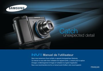 Samsung NV8 (EC-NV8ZZBBA/E1 ) - Manuel de l'utilisateur 8.19 MB, pdf, FranÃ§ais