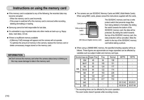 Samsung NV11 (EC-NV11ZBBA/FR ) - Manuel de l'utilisateur 7.94 MB, pdf, Anglais