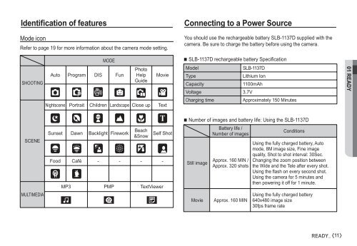 Samsung i80 (EC-I80ZZBBA/E2 ) - Manuel de l'utilisateur 11.31 MB, pdf, Anglais