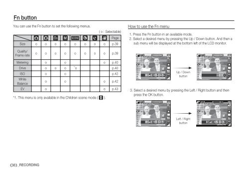 Samsung S85 (EC-S85ZZBBA/E1 ) - Manuel de l'utilisateur 10.42 MB, pdf, Anglais