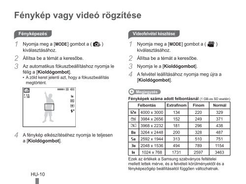 Samsung ST61 (EC-ST61ZZBPBE1 ) - Guide rapide 20.6 MB, pdf, Anglais, BULGARE, CROATE, TCH&Egrave;QUE, Fran&ccedil;ais, ALLEMAND, Grec, HONGROIS, Italien, POLONAIS, Roumain, SERBE, SLOVAQUE, SLOV&Egrave;NE