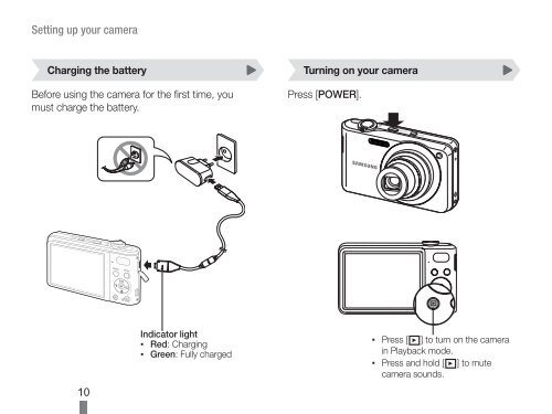 Samsung PL90 (EC-PL90ZZBARE1 ) - Guide rapide 3.33 MB, pdf, Anglais, TURQUE