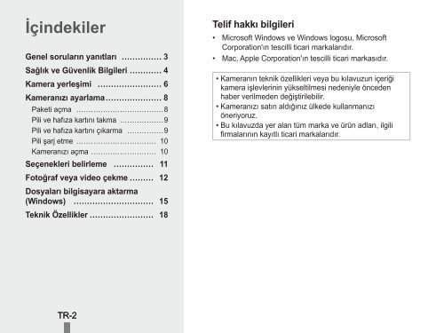 Samsung PL90 (EC-PL90ZZBARE1 ) - Guide rapide 3.33 MB, pdf, Anglais, TURQUE
