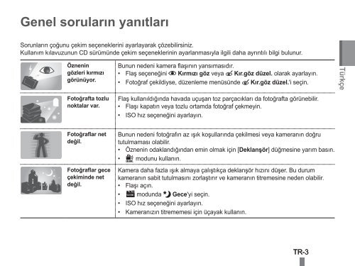 Samsung PL90 (EC-PL90ZZBARE1 ) - Guide rapide 3.33 MB, pdf, Anglais, TURQUE