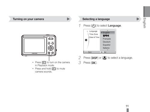 Samsung ST60 (EC-ST60ZZBPBE1 ) - Guide rapide 3.6 MB, pdf, Anglais, TURQUE