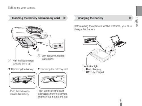 Samsung PL90 (EC-PL90ZZBARE1 ) - Guide rapide 3.25 MB, pdf, Anglais, TURQUE