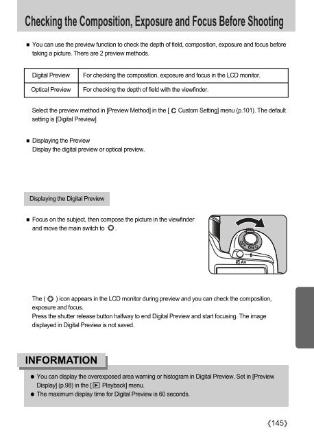 Samsung GX-1L (ER-GX1LZBBA/E1 ) - Manuel de l'utilisateur 4.91 MB, pdf, Anglais