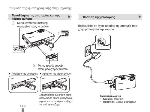 Samsung ST60 (EC-ST60ZZBPBE1 ) - Guide rapide 20.6 MB, pdf, Anglais, BULGARE, CROATE, TCH&Egrave;QUE, Fran&ccedil;ais, ALLEMAND, Grec, HONGROIS, Italien, POLONAIS, Roumain, SERBE, SLOVAQUE, SLOV&Egrave;NE