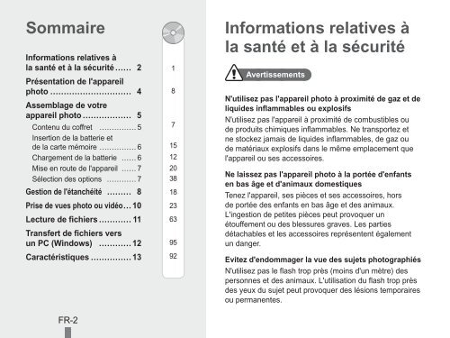 Samsung ST60 (EC-ST60ZZBPBE1 ) - Guide rapide 20.6 MB, pdf, Anglais, BULGARE, CROATE, TCH&Egrave;QUE, Fran&ccedil;ais, ALLEMAND, Grec, HONGROIS, Italien, POLONAIS, Roumain, SERBE, SLOVAQUE, SLOV&Egrave;NE