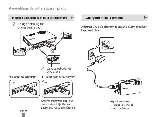 Samsung ST60 (EC-ST60ZZBPBE1 ) - Guide rapide 20.6 MB, pdf, Anglais, BULGARE, CROATE, TCH&Egrave;QUE, Fran&ccedil;ais, ALLEMAND, Grec, HONGROIS, Italien, POLONAIS, Roumain, SERBE, SLOVAQUE, SLOV&Egrave;NE