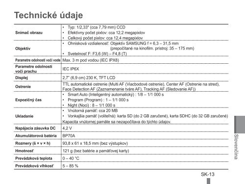 Samsung ST60 (EC-ST60ZZBPBE1 ) - Guide rapide 20.6 MB, pdf, Anglais, BULGARE, CROATE, TCH&Egrave;QUE, Fran&ccedil;ais, ALLEMAND, Grec, HONGROIS, Italien, POLONAIS, Roumain, SERBE, SLOVAQUE, SLOV&Egrave;NE