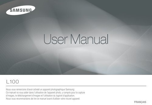 Samsung L100 (EC-L100ZBBA/E2 ) - Manuel de l'utilisateur 7.66 MB, pdf, Fran&ccedil;ais