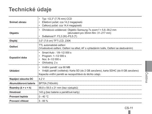 Samsung PL90 (EC-PL90ZZBARE1 ) - Guide rapide 15.47 MB, pdf, Anglais, BULGARE, CROATE, TCH&Egrave;QUE, Fran&ccedil;ais, ALLEMAND, Grec, HONGROIS, Italien, POLONAIS, Roumain, SERBE, SLOVAQUE, SLOV&Egrave;NE