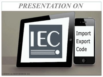 Import Export Code